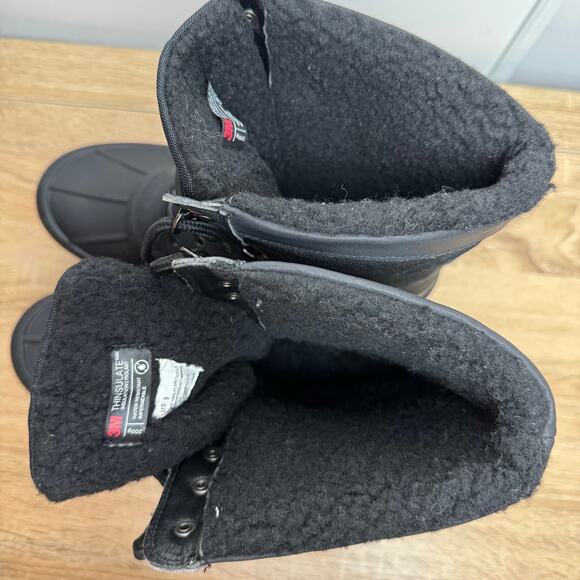 Aleader Black Winter Water Resistant 3M Thinsulate Insulation Mens Size 9 Boots main image 8